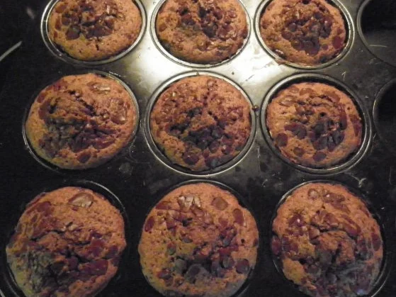 Schoko - Mandel - Rotwein - Muffins - Rezept - Bild Nr. 4