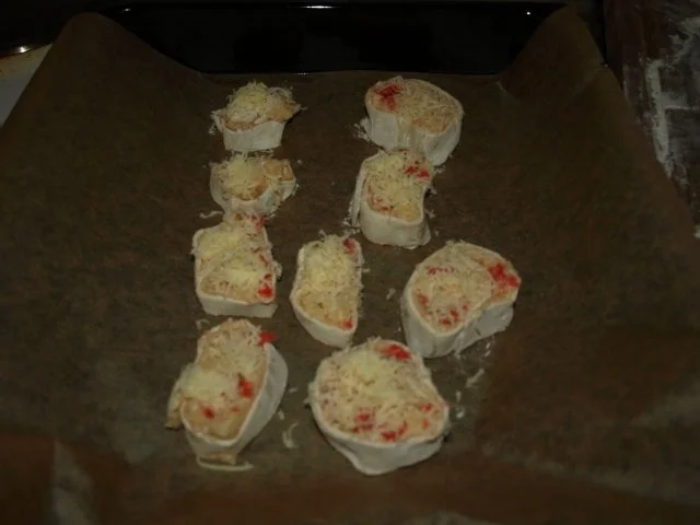 Rezept: Lachs-Chili-Mango-Schnecken Bild Nr. 3 Lachs-Chili-Mango-Schnecken - Rezept - Bild Nr. 3