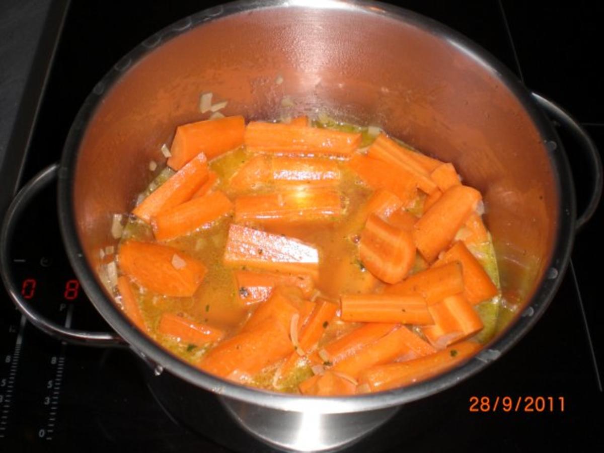 Karottengemüse mit Koteletts - Rezept - Bild Nr. 4