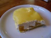 Pfirsichtorte vom Blech - Rezept