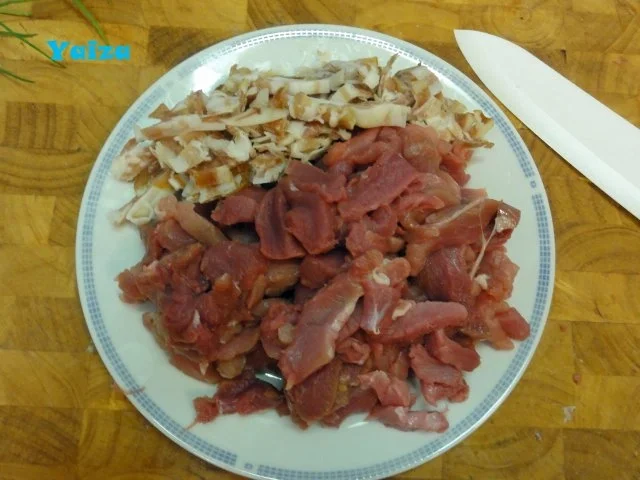 Pikantes Geschnetzeltes mit Bandnudeln - Rezept - Bild Nr. 4