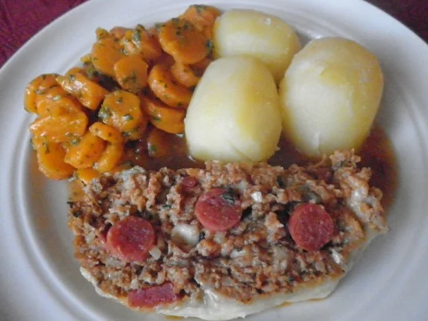 Pizza - Hackbraten ... - Rezept