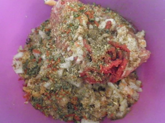 Pizza - Hackbraten ... - Rezept - Bild Nr. 2