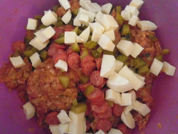 Pizza - Hackbraten ... - Rezept - Bild Nr. 3