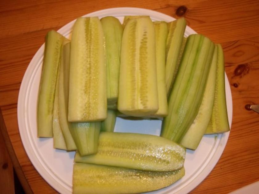 Holsteiner Senfgurken Süß &amp; sauer eingelegte Gurken - einfach - 31 kcal ...