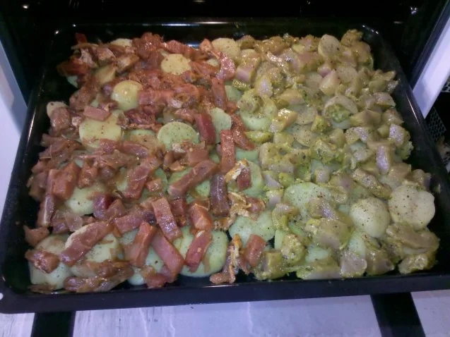 Rezept: Kartoffeln: Kartoffelpizza â la Gudrun Bild Nr. 3 Kartoffeln: Kartoffelpizza â la Gudrun - Rezept - Bild Nr. 3