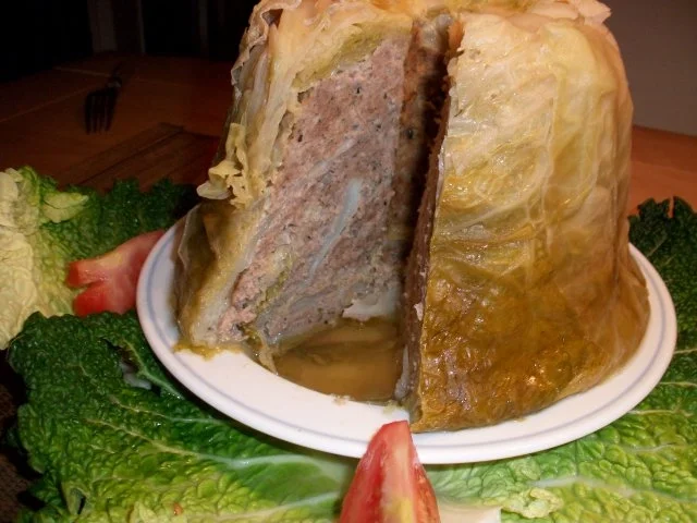 Rezept: Kohlpudding nach Omas Rezept, mit Salzkartoffeln und Soße...... Bild Nr. 8 Kohlpudding nach Omas Rezept, mit Salzkartoffeln und Soße...... - Rezept - Bild Nr. 8