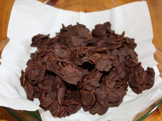 Dunkle Schoko-Crossies - Rezept