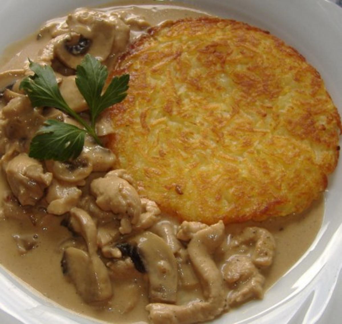 Züricher Geschnetzeltes mit Rösti - Rezept - kochbar.de