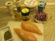 Geflügel: Pouletbrüstchen  mit Zwiebel-Estragon-Sahne, NT - Rezept