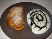 Pofesen mit Vanillesauce - Rezept