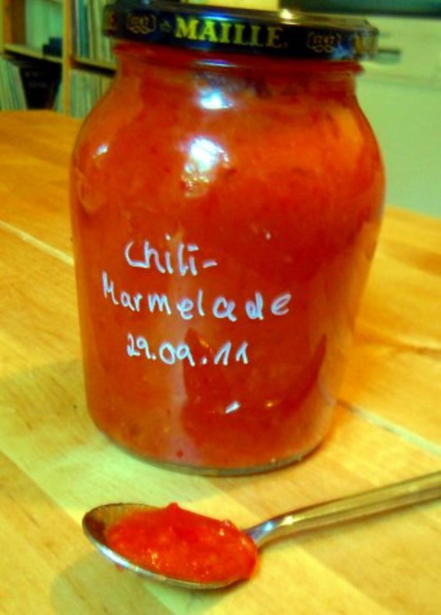 Chili-Marmelade - Rezept