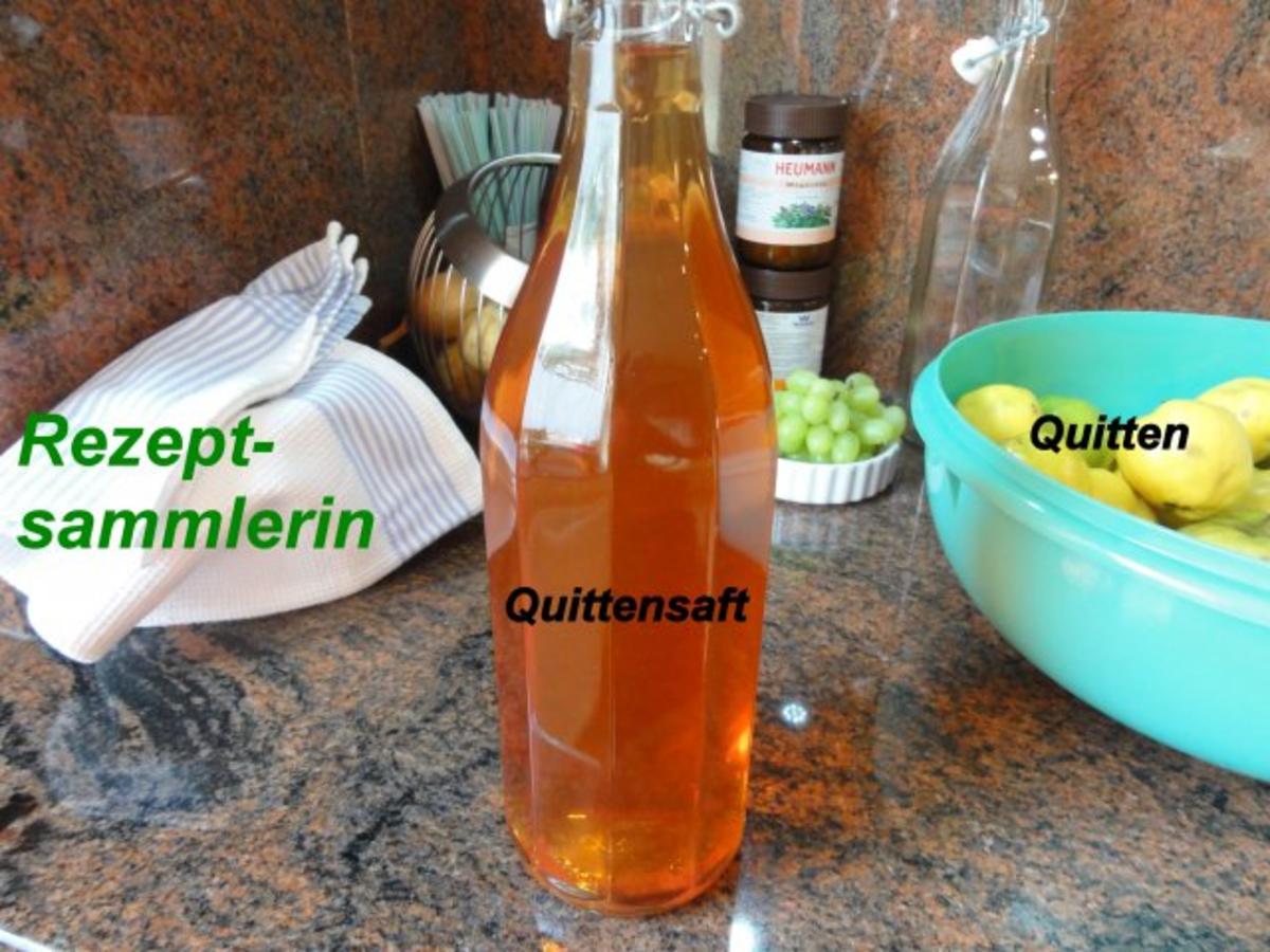 Bilder für M+G: QUITTENSAFT - Herstellung - Rezept