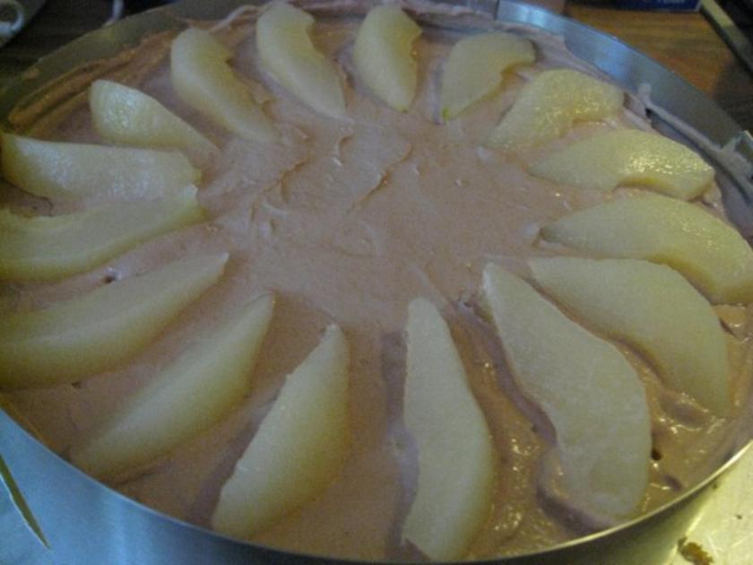 Schnelle Birnen Schokotorte - einfach - von leckerklausi
