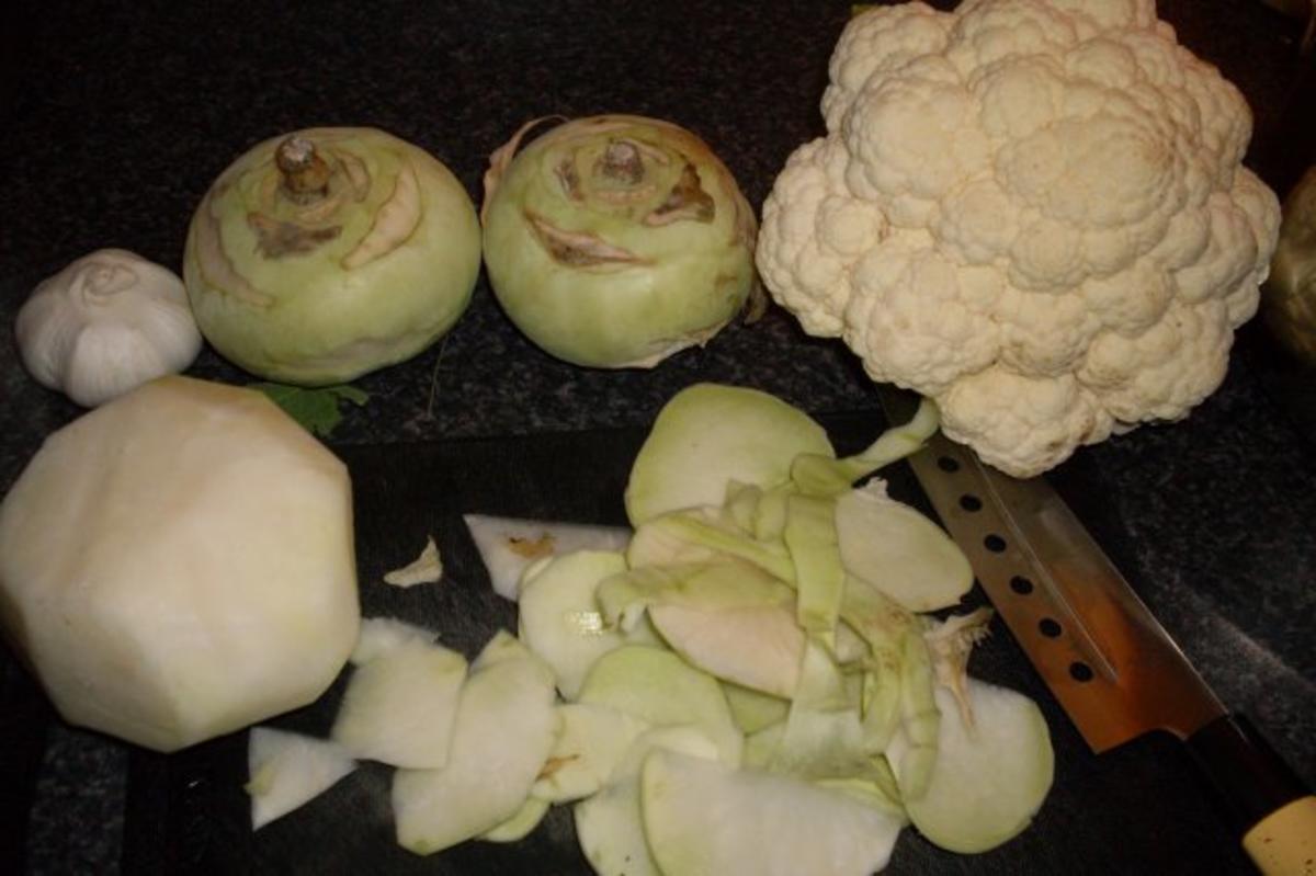 BlumenKohlrabi - Cremesüppchen.... - Rezept - Bild Nr. 2