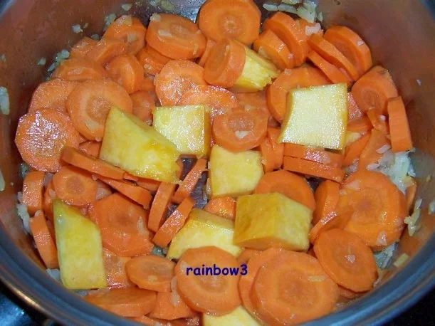 Kochen: Scharfe Möhren-Cremesuppe II - Rezept - Bild Nr. 2