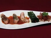 Dreierlei vom Lachs mit Wirsingpäckchen und frittierten Karotten (Anja Kruse) - Rezept