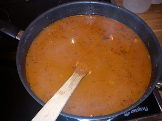 Erdäpfelgulasch / Kartoffelgulasch - Rezept - Bild Nr. 7