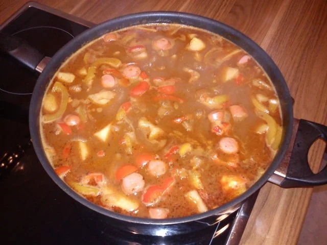 Erdäpfelgulasch / Kartoffelgulasch - Rezept - Bild Nr. 9