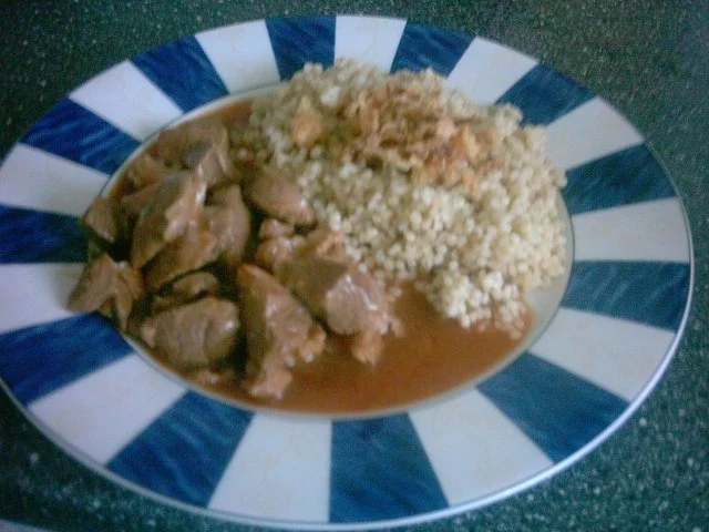 Perlgraupen mit Röstzwiebeln - Rezept