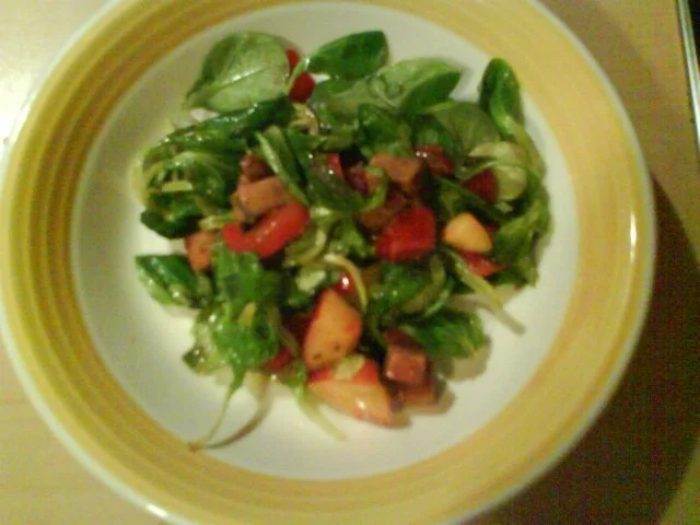 Herzhaft fruchtiger Feldsalat - Rezept - Bild Nr. 11