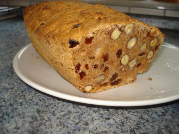 Apfelbrot - einfach - 240 kcal/100g