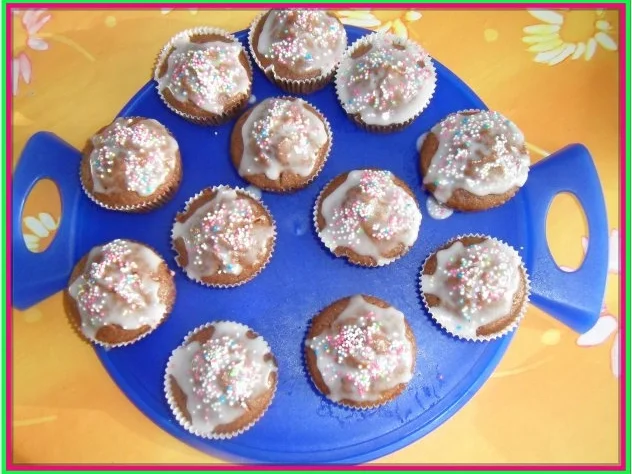 Rezept: Bananen-Schoko-Muffins Bild Nr. 5 Bananen-Schoko-Muffins - Rezept - Bild Nr. 5