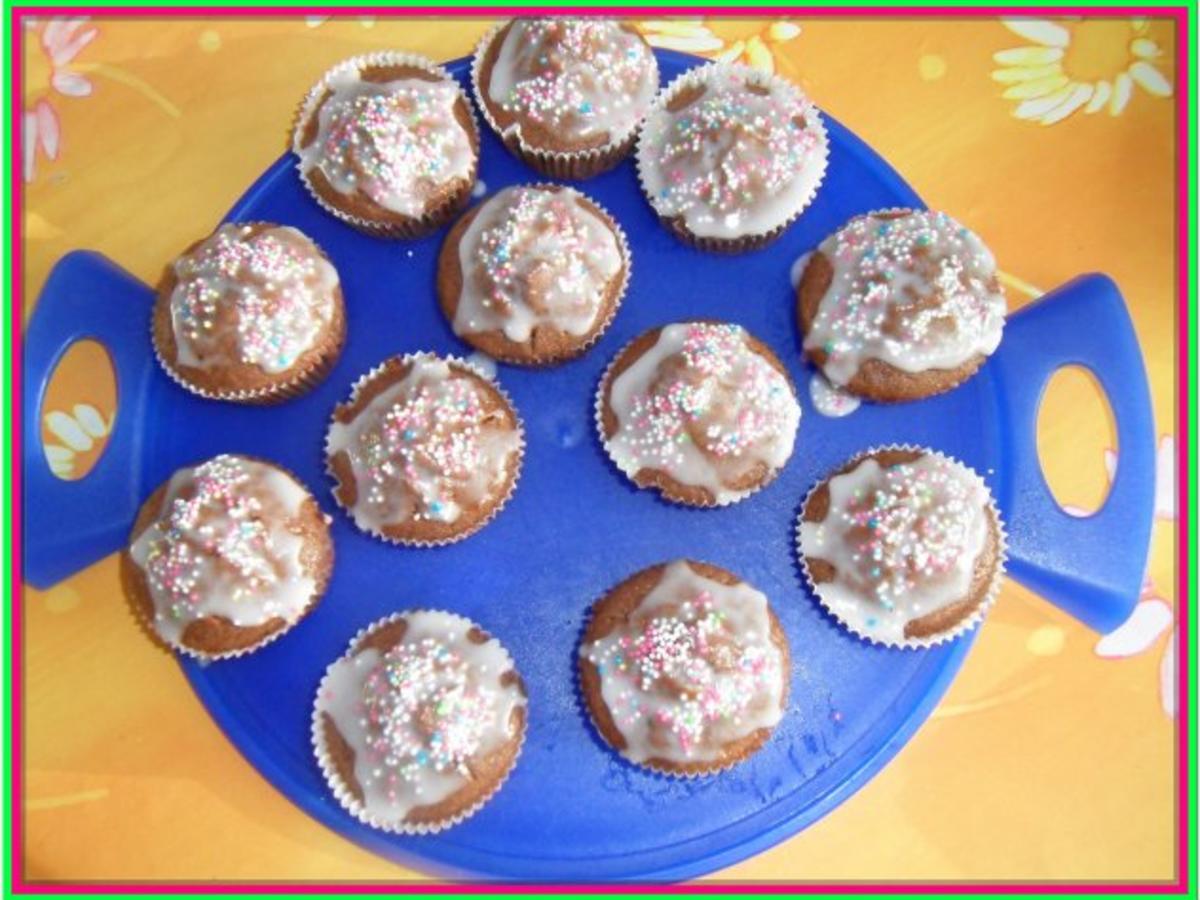 Bananen Schoko Muffins - schnell &amp; einfach - von Miez