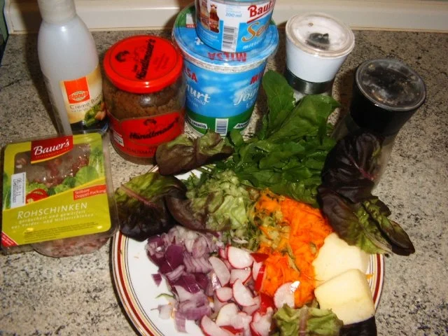 Bunter Herbstsalat - Rezept - Bild Nr. 2