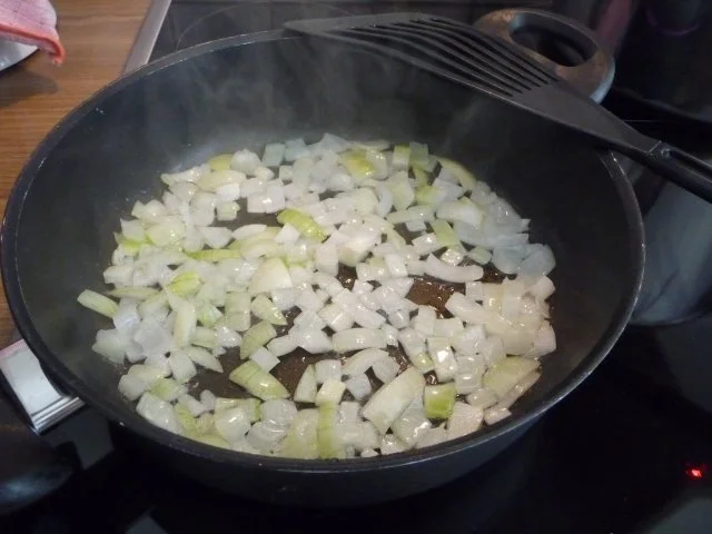 Pfannengerichte : Bunte Pfanne mit Spaghetti - Rezept - Bild Nr. 6