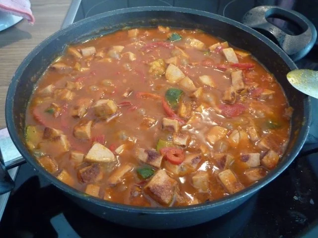 Pfannengerichte : Bunte Pfanne mit Spaghetti - Rezept - Bild Nr. 14