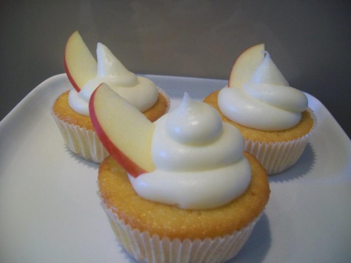 Apfel Cupcakes - Rezept - Bild Nr. 4