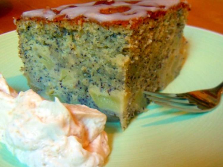 Apfel-Mohn-Kuchen - Rezept mit Bild - kochbar.de
