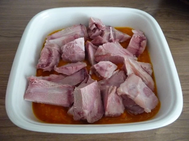 Resteverwertung : ...meiner Kürbissuppe mit Knöchelchen - Rezept - Bild Nr. 2