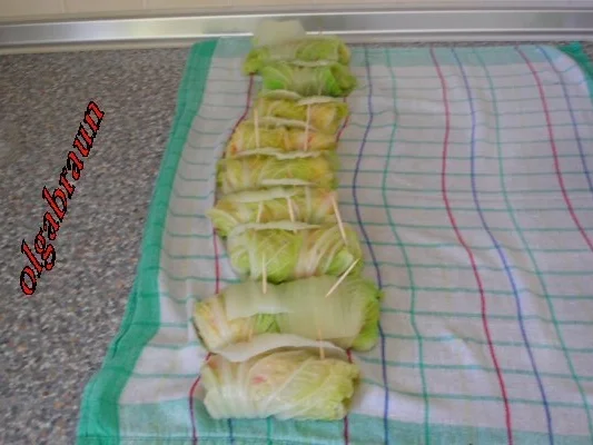Rezept: Chinakohl-Rouladen Bild Nr. 4 Chinakohl-Rouladen - Rezept - Bild Nr. 4