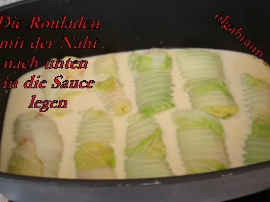 Rezept: Chinakohl-Rouladen Bild Nr. 5 Chinakohl-Rouladen - Rezept - Bild Nr. 5
