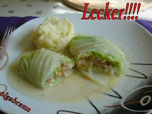 Rezept: Chinakohl-Rouladen Chinakohl-Rouladen - Rezept