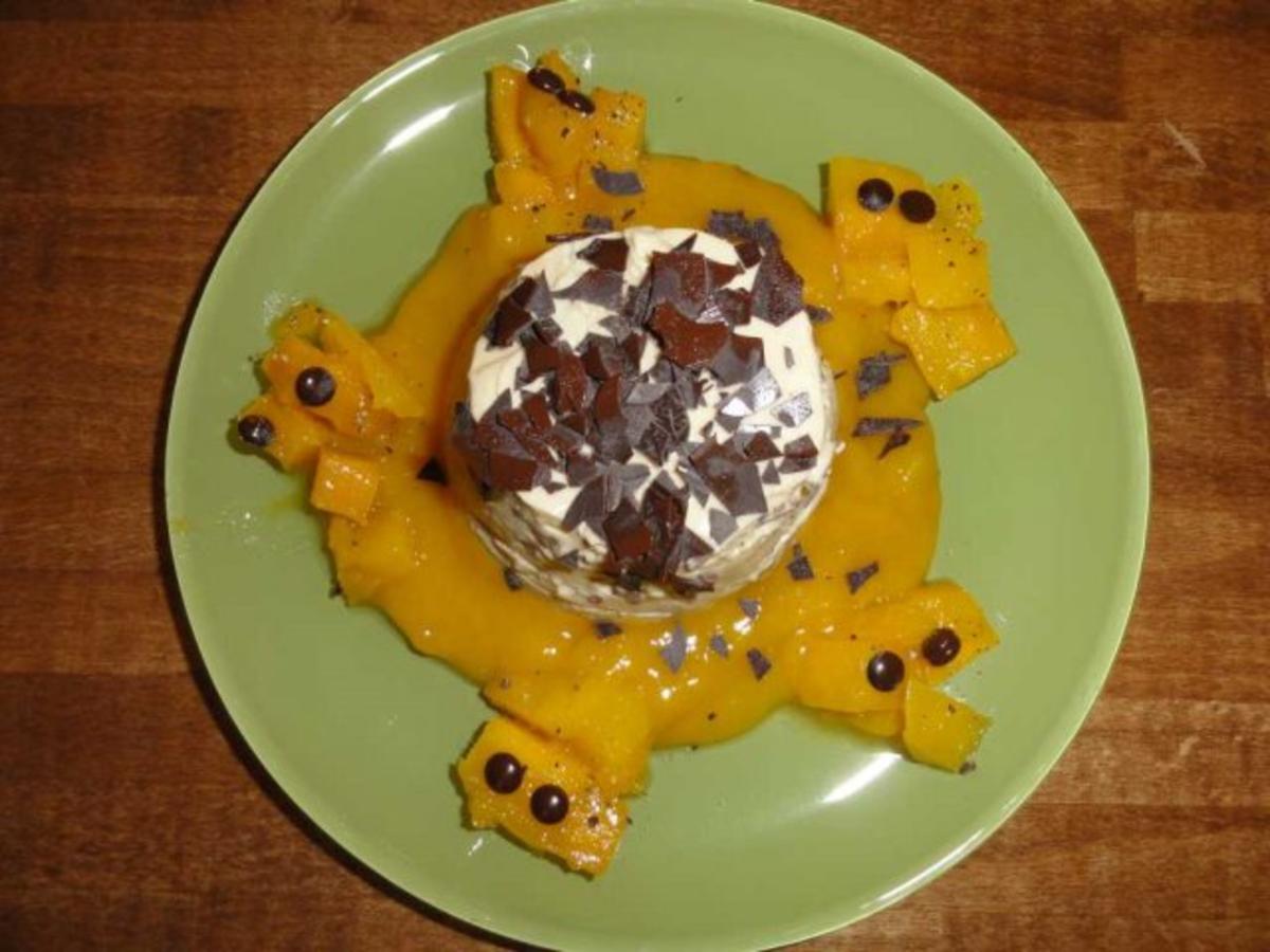 Stracciatella-Quark mit Mango - Rezept mit Bild - kochbar.de