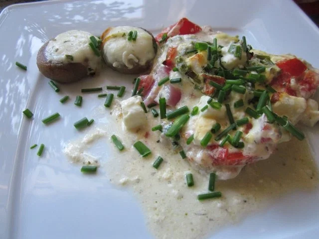 Rezept: Auflauf mit Putenschnitzel nach griechischer Art Bild Nr. 6 Auflauf mit Putenschnitzel nach griechischer Art - Rezept - Bild Nr. 6