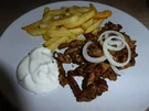 Rezept: Gyros mit Zaziki Bild Nr. 2 Gyros mit Zaziki - Rezept - Bild Nr. 2