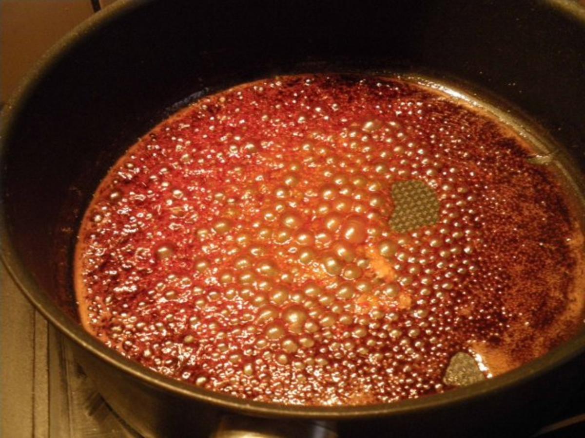 Quer Rippe mit karamellisierten Tomaten - einfach - von m11topf