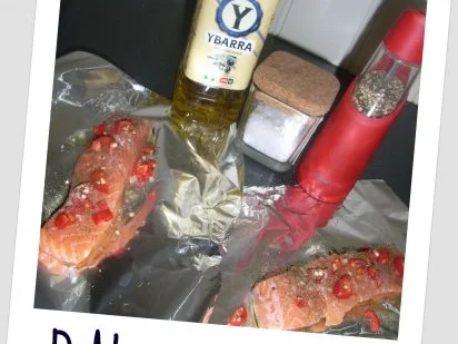 BiNe` S LACHSFILETS VOM GRILL - Rezept