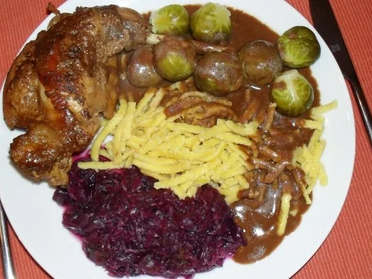 Kaninchen an Schoko-Sahne-Sauce - Rezept - Bild Nr. 2