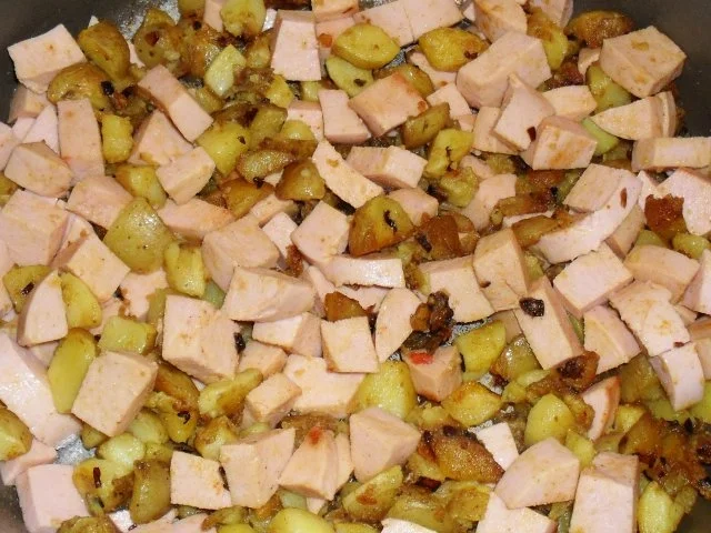 Leberkäs' - Pfanne - Rezept - Bild Nr. 3