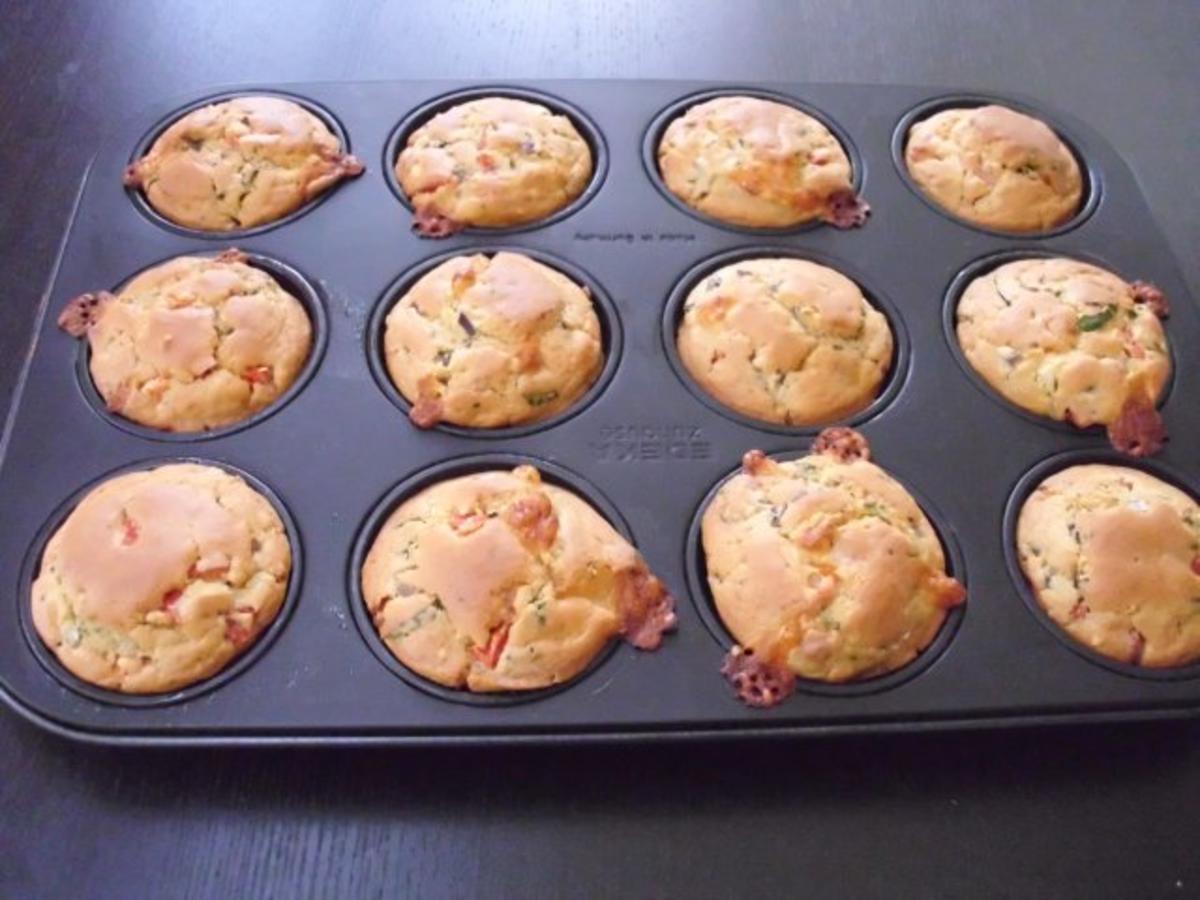 Muffins: Tomate-Mozzarella - Rezept - Bild Nr. 4