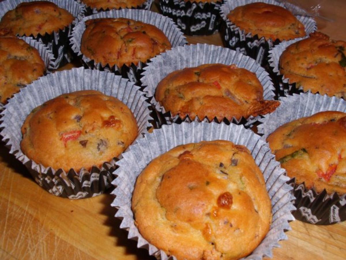 Muffins: Tomate-Mozzarella - Rezept - Bild Nr. 6