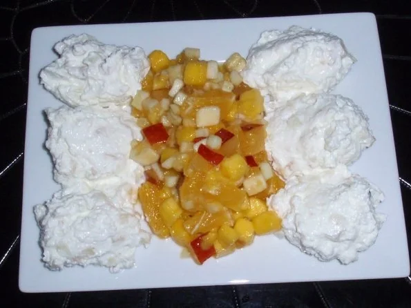 Kokos-Apfelquark mit Obssalat - Rezept - Bild Nr. 8