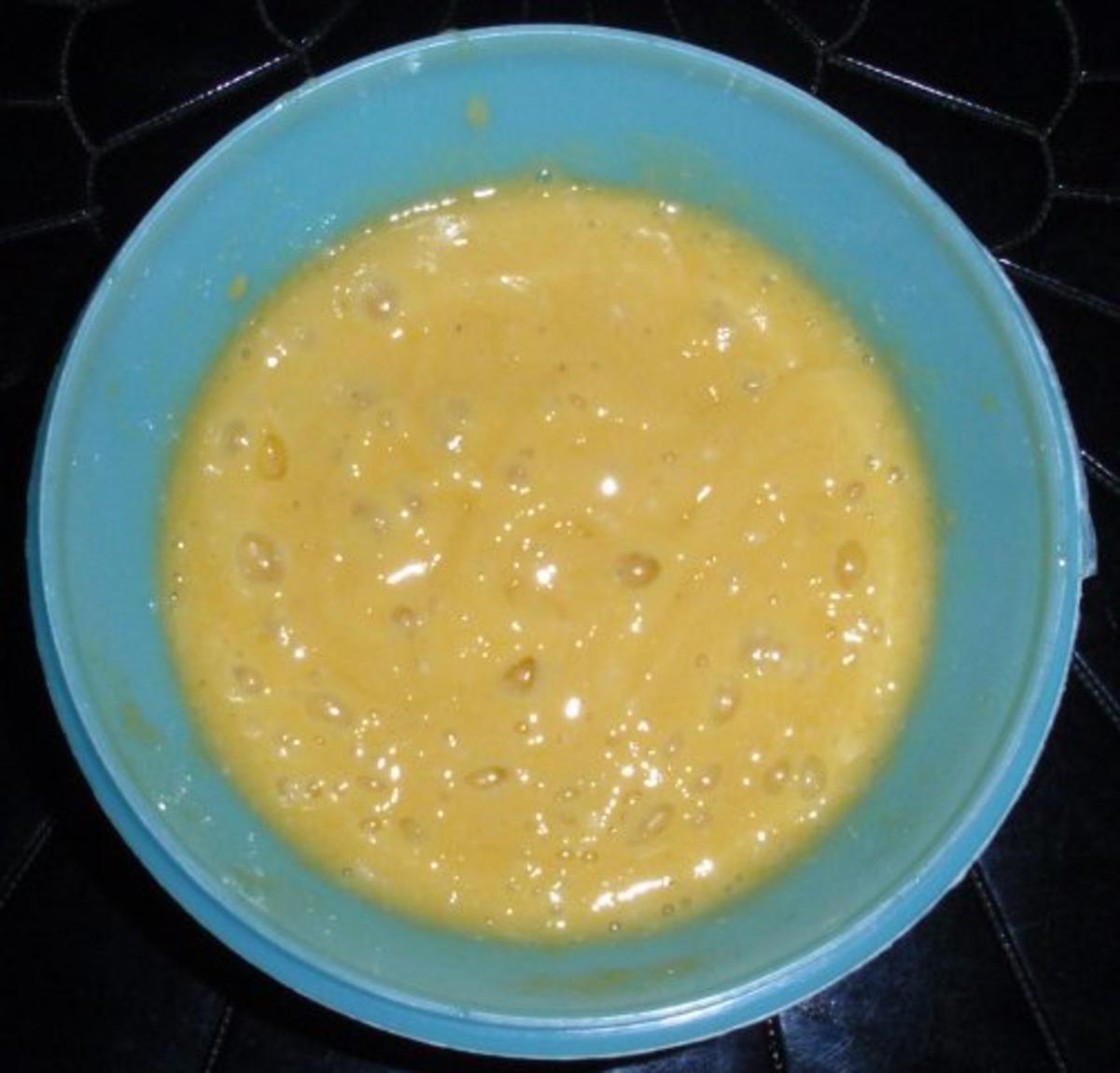 Mango-Bananenquark auf Fruchtspiegel - Rezept - Bild Nr. 4