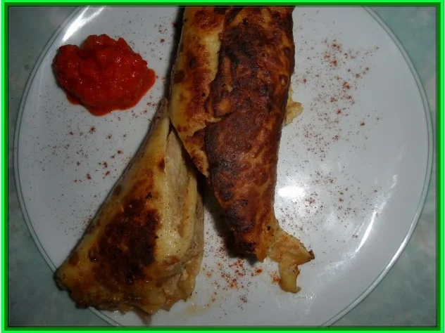 Pfannkuchen-Strudel, scharf - Rezept - Bild Nr. 2