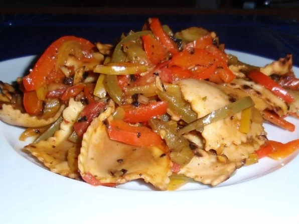 Rezept: Ravioli-Gemüse-Pfännchen Ravioli-Gemüse-Pfännchen - Rezept